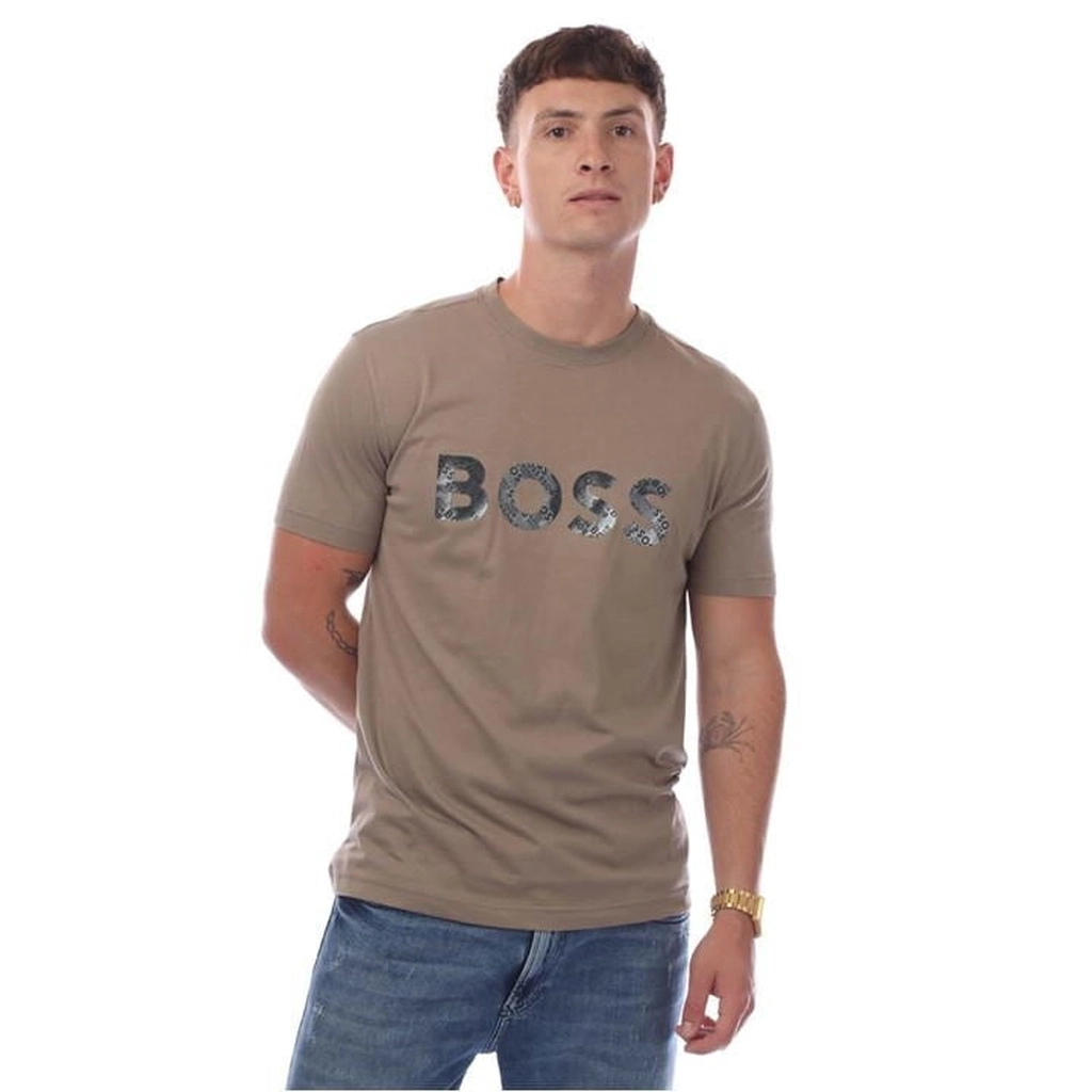 Hugo Boss Logo Print T-Shirt - Green